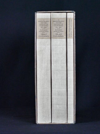 Item #2014-U1032 A Bibliography of the History of California, 1510-1930. Robert Granniss Cowan...