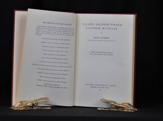 Item #2016-F473 Pacific Islands under Japanese Mandate. Tadao Yanaihara