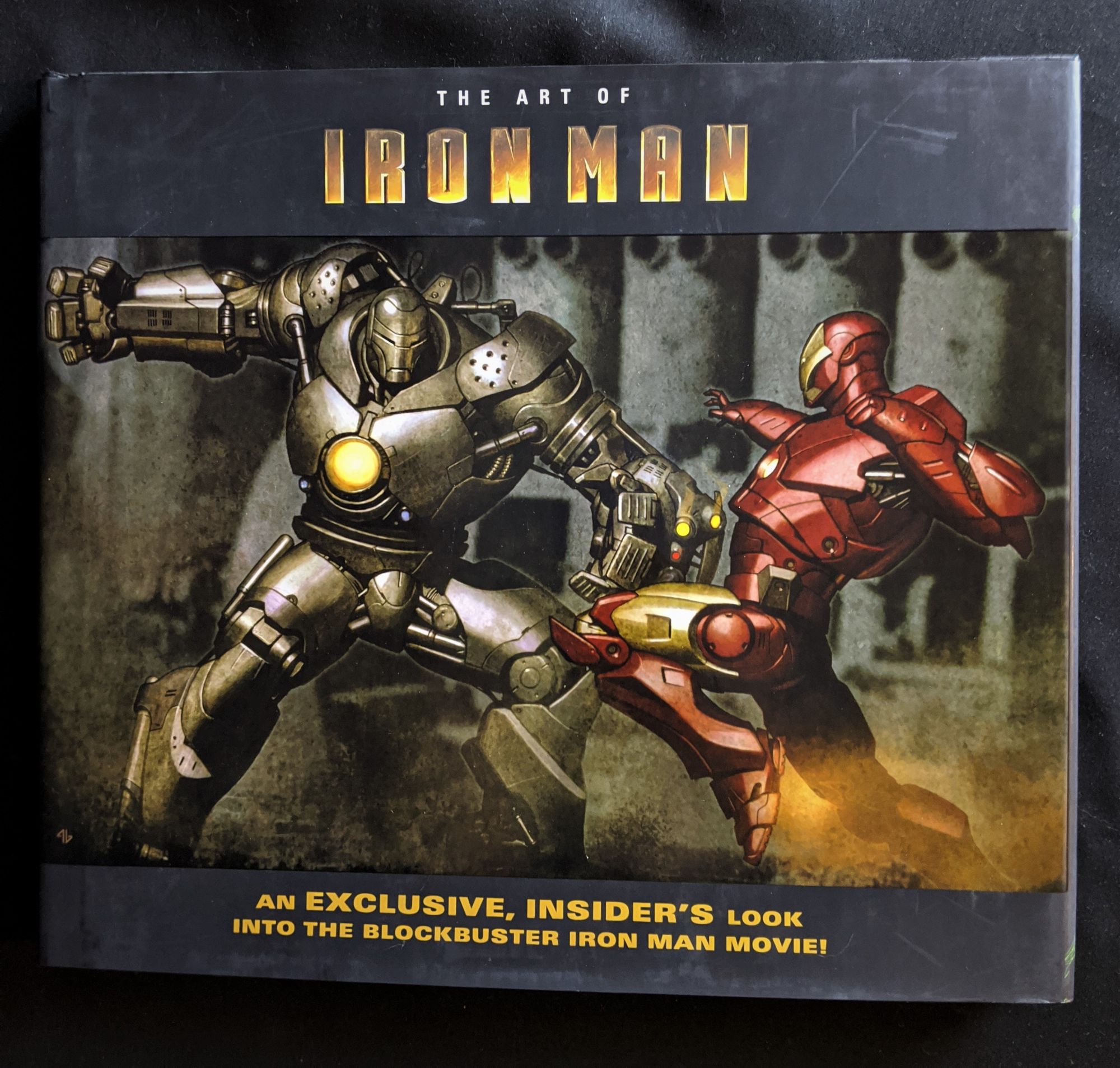 Art of Iron Man the Movie by John Rhett Thomas on B Street Books, ABAA/ILAB