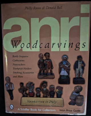 Item #2020-K80 ANRI Woodcarvings: Bottle Stpers, Corkscrews, Nutcrackers, Toothpick Holders,...