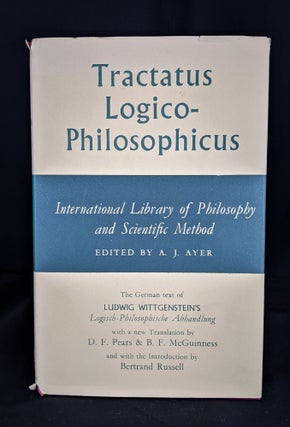 Item #2021-L16 Tractatus Logico-Philosophicus - Internation Library of Philosophy and Scientific...