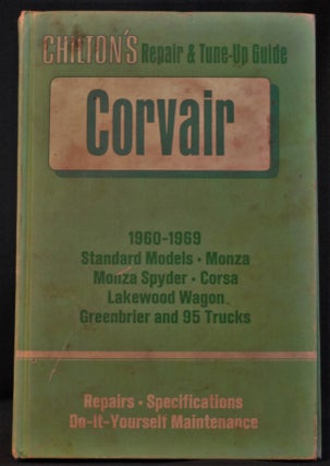 Item #2021-L162 Chilton's Repair and Tune-Up Guide for the Corvair. Chilton Book Company