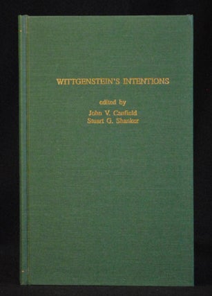 Item #2021-L183 Wittgenstein's Intentions. John V. Canfield, Stuart G. Shankar
