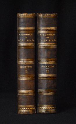 Item #2022-M102 A Summer in Iceland. Richard F. Burton