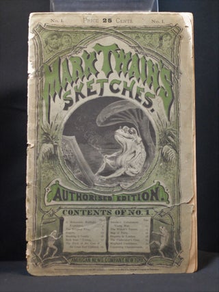 Item #2022-M246 Mark Twain's Sketches. Mark Twain