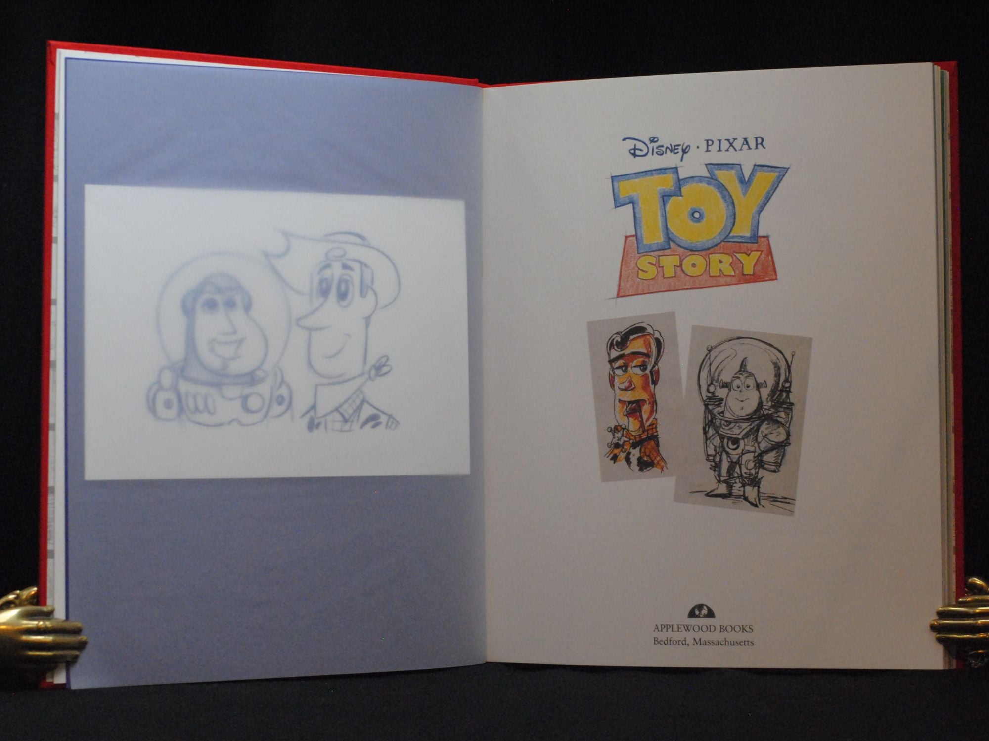 The Toy Story Sketchbook: The Sketchbook Series The Disney Sketchbook  Series by Disney Studios on B Street Books, ABAA/ILAB