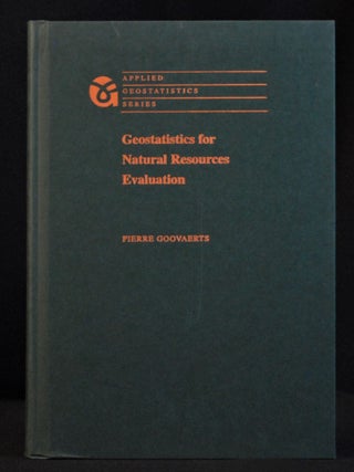 Item #2022-M34 Geostatistics for Natural Resources Evaluation (Applied Geostatistics). Pierre...