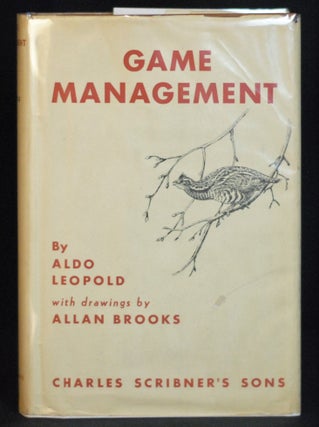 Item #2022-M89 Game Management. Aldo Leopold
