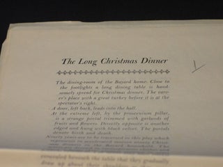 The Long Christmas Dinner Galley Sheets