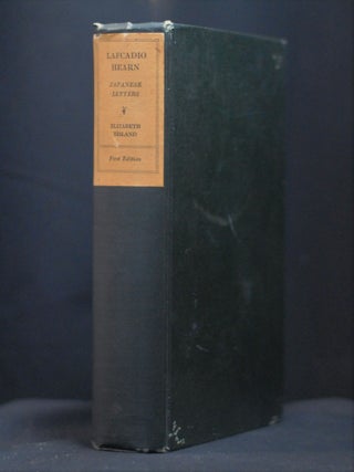 Item #2023-P230 The Japanese Letters of Lafcadio Hearn. Lafcadio Hearn, Elizabeth Bisland