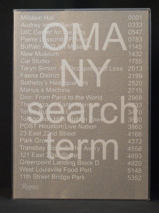 Item #2023-P259 OMA NY: Search Term. Shohei Shigematsu, Jason Long