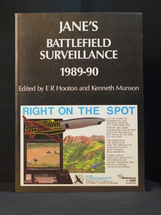 Item #2023-P293 Jane's Battlefield Surveillance Systems 1989-90. E. R. Hooton, Kenneth Munson