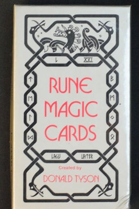 Item #2023-P31 Rune Magic Deck (24 Cards). Donald Tyson
