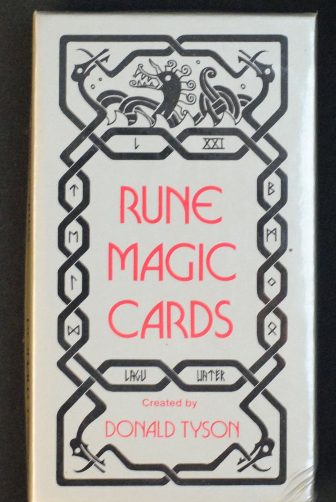 Item #2023-P31 Rune Magic Deck (24 Cards). Donald Tyson.