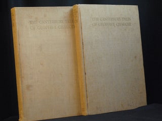 Item #2023-P383 The Canturbury Tales of Geoffrey Chaucer. Geoffrey Chaucer, William Van Wyck