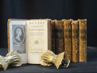 Item #2023-P385 Oeuvres de Monsieur de Montesquieu. Montesquieu