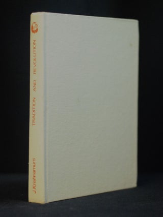 Item #2023-P400 Tradition and Revolution. J. Krishnamurti