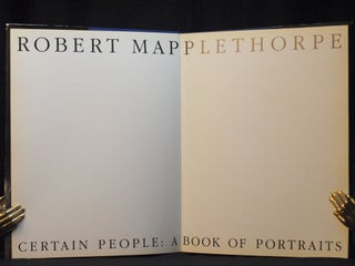 Robert Mapplethorpe: Certain People