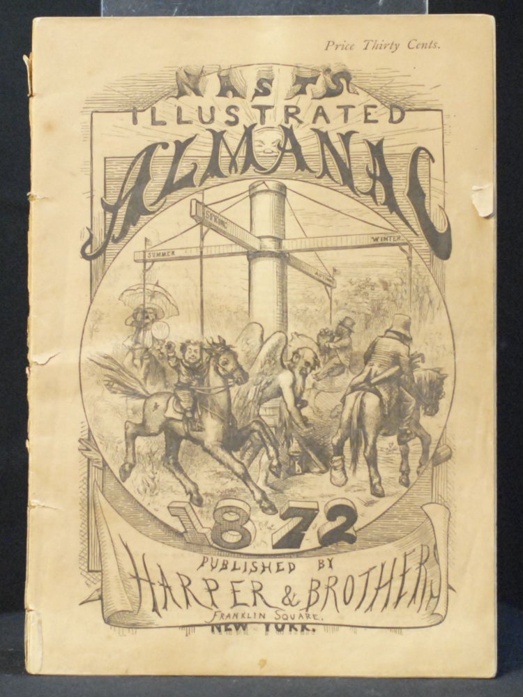 Item #2023-P62 Th. Nast's Illustrated Almanac for 1872. Mark Twain.