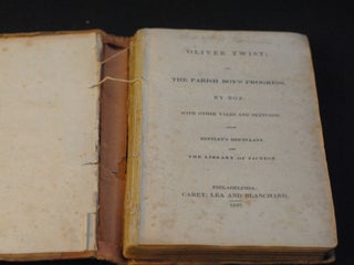 Oliver Twist; or, The Parish Boy's Progress. By Boz. With other Tales and Sketches, from Bentley's Miscellany and The Library of Fiction.