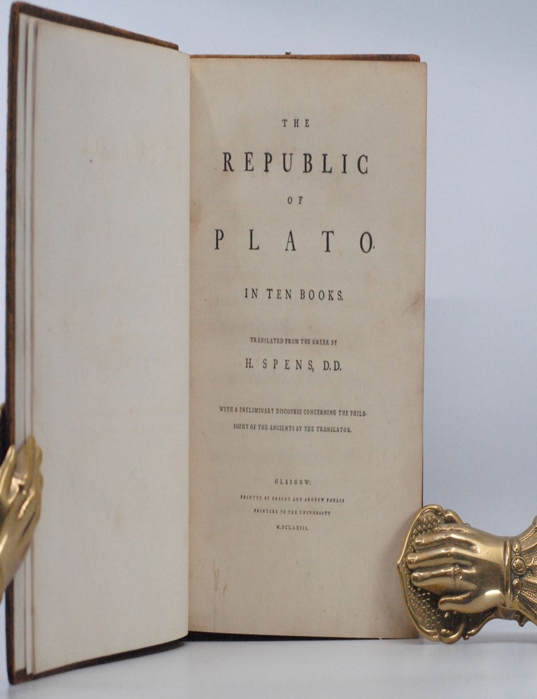The Republic of Plato in Ten Books