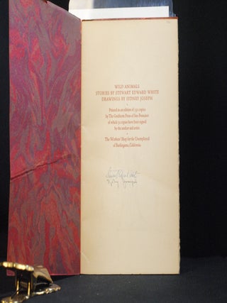 Item #2024-Q20 Wild Animals. Stewart Edward White