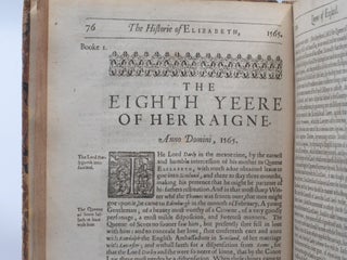 The Historie of the Most Renowned and Victorious Princesse Elizabeth, Late Queene of England