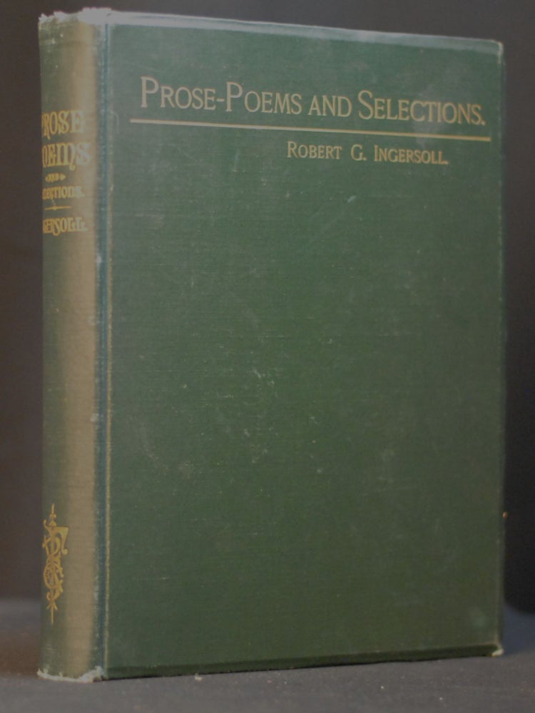 Prose-Poems and Selections from the Writings and Sayings of Robert
