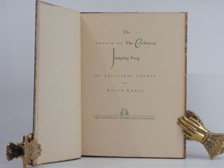 The Origin of the Celebrated Jumping Frog of Calaveras County