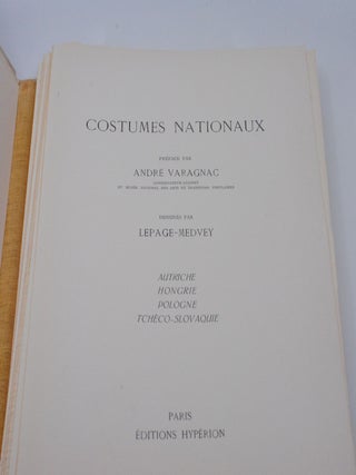 Costumes Nationaux: Autriche, Hongrie, Pologne, Tchecoslovaquie