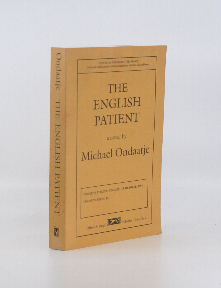 The English Patient [Uncorrected Proof