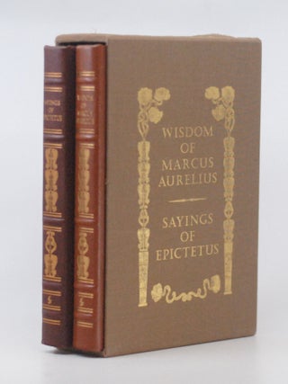 Item #2026-S221 Wisdom of the Emperor Marcus Aurelius / Sayings of Epictetus. Marcus Aurelius,...