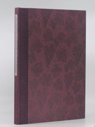 Item #2026-S37 The Vineyards and Wine Cellars of California. Thomas Hardy
