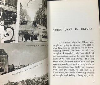 Quiet Days in Clichy