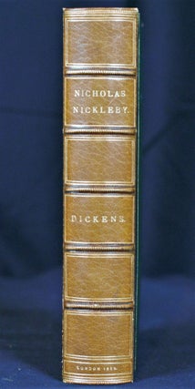Item #Dickens-27 The Life and Adventures of Nicholas Nickleby. Charles Dickens