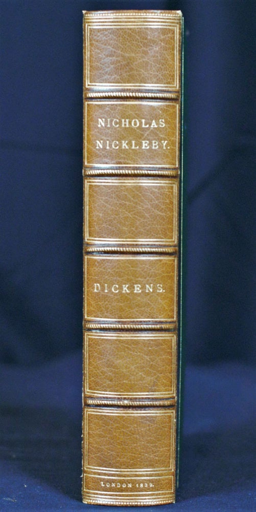 Item #Dickens-27 The Life and Adventures of Nicholas Nickleby. Charles Dickens.