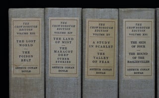 The Crowborough Edition of the Works of Arthur Conan Doyle, 24 volumes